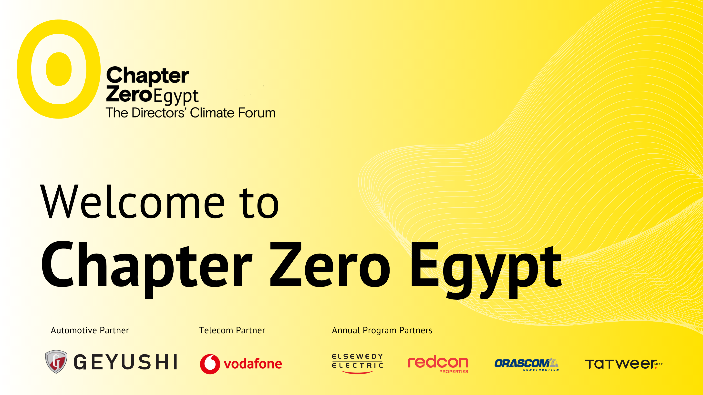 Chapter Zero Egypt Introductory Presentation